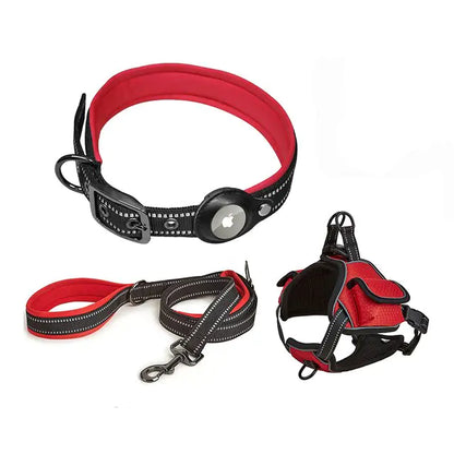 KomfortTrio Airtag-Hundegeschirr Set