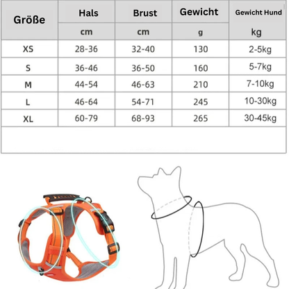 ZugStopp-Hundegeschirr