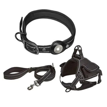 KomfortTrio Airtag-Hundegeschirr Set