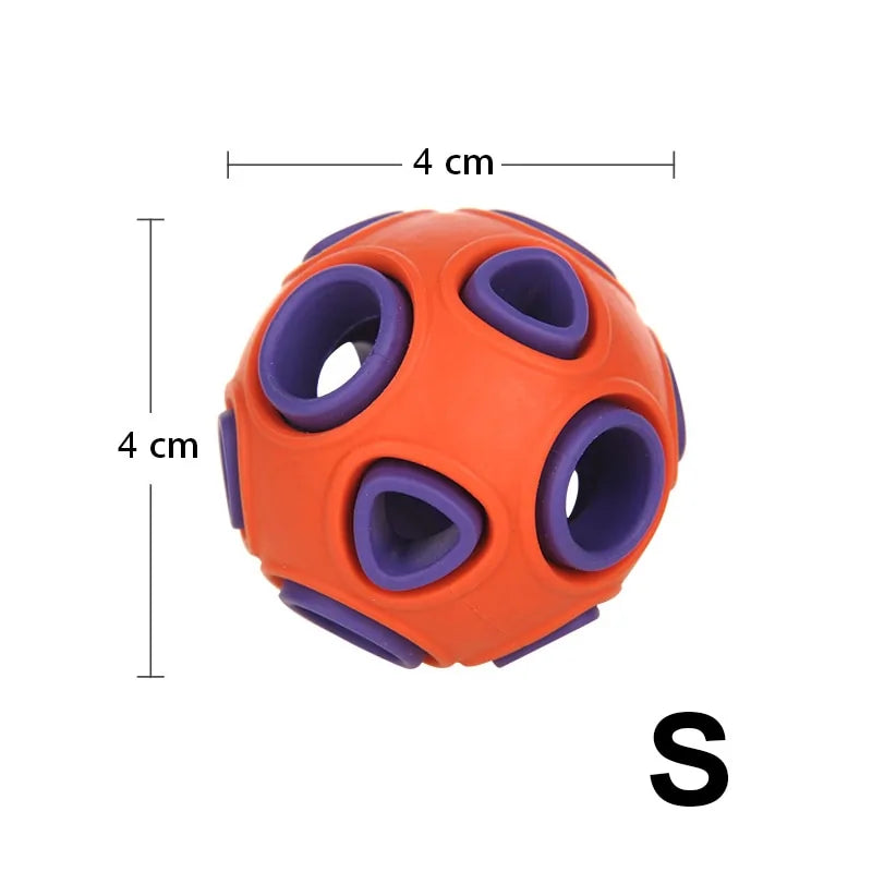 Elastischer Gummiball für Hunde